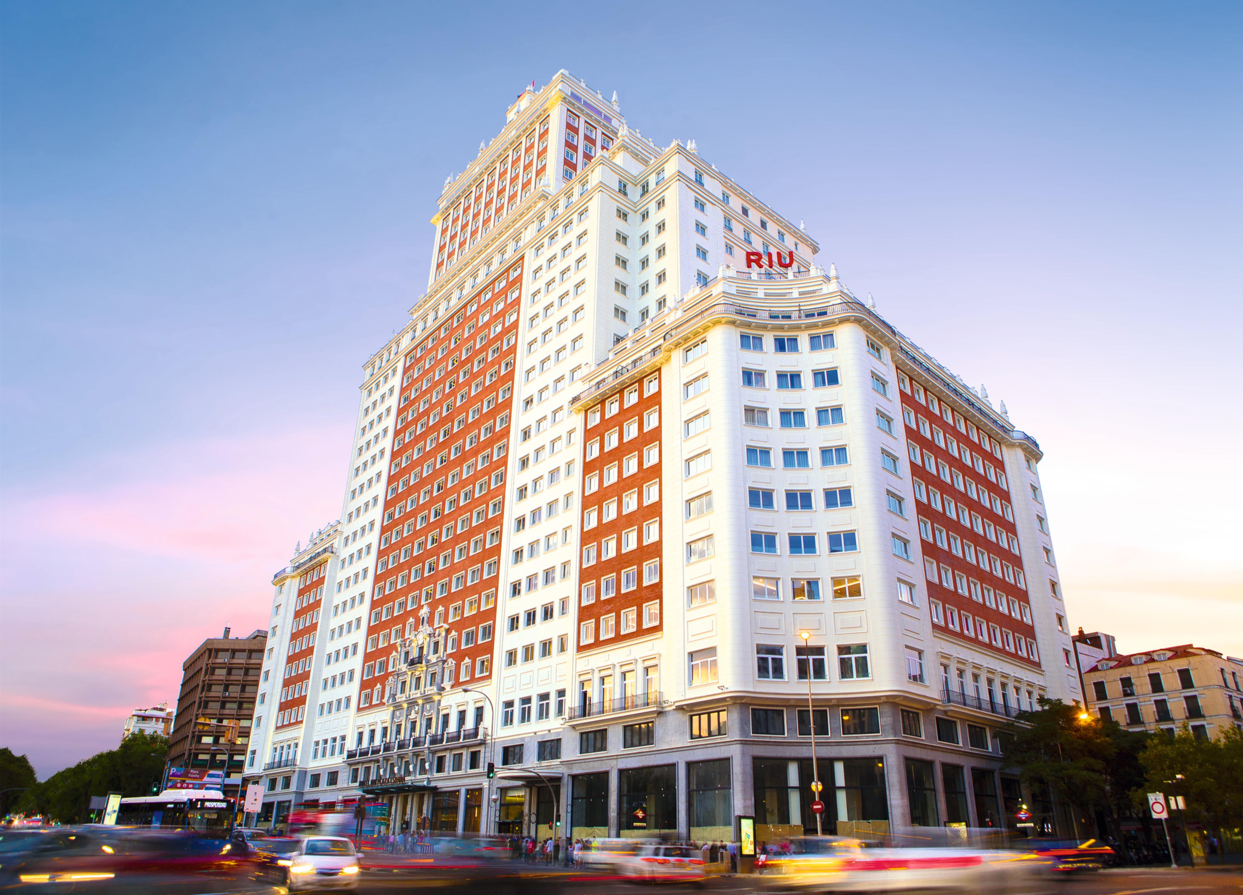Riu Plaza Espana Madrid Kültér fotó