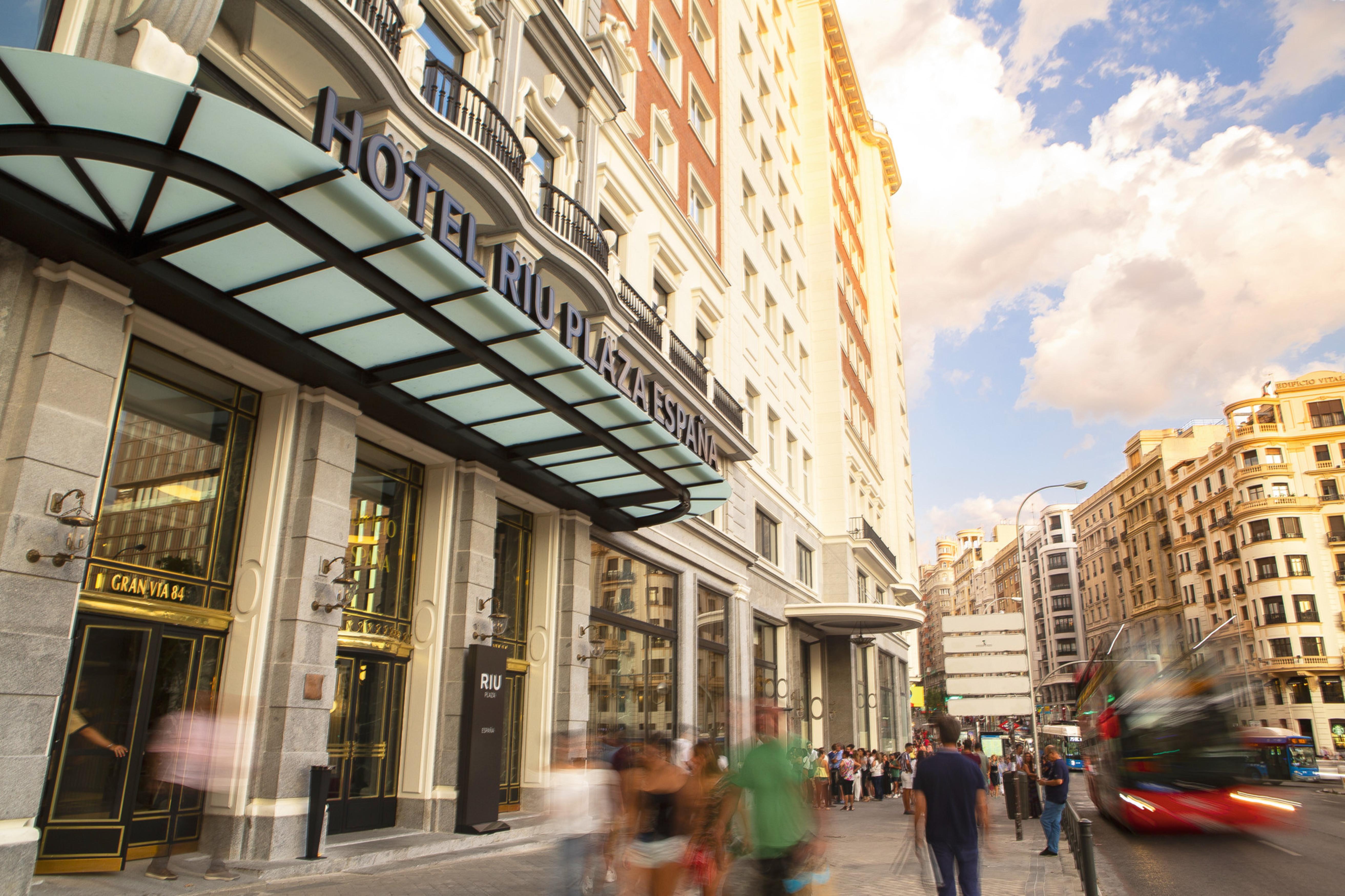 Riu Plaza Espana Madrid Kültér fotó